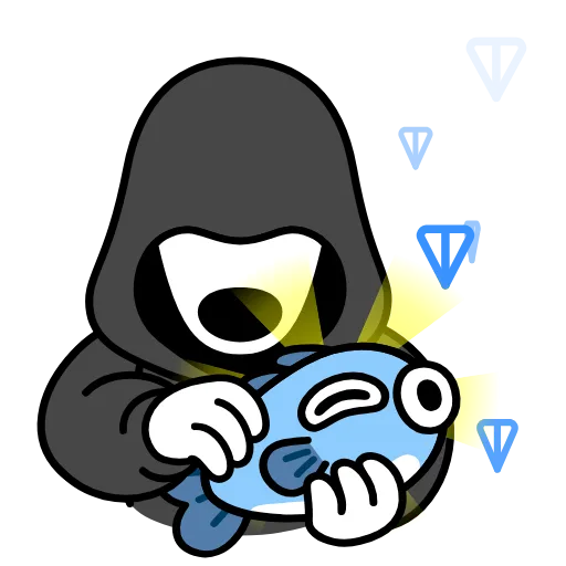 😎 Стикер «TON FISH» для Telegram