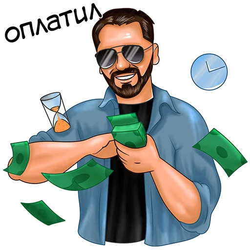 💰 Стикер «Toni Carleon» для Telegram