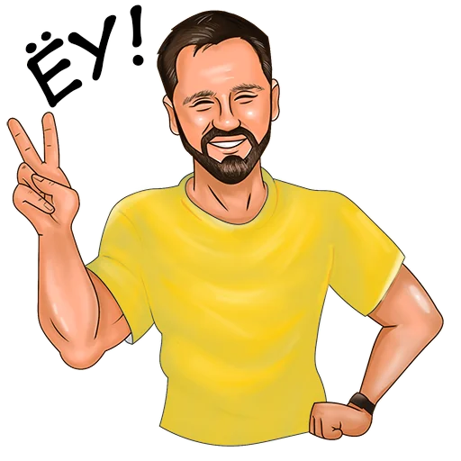 ✌ Стикер «Toni Carleon» для Telegram