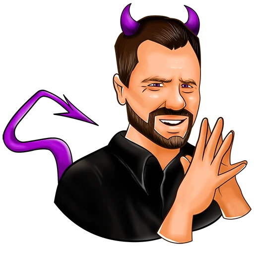 😈 Стикер «Toni Carleon» для Telegram