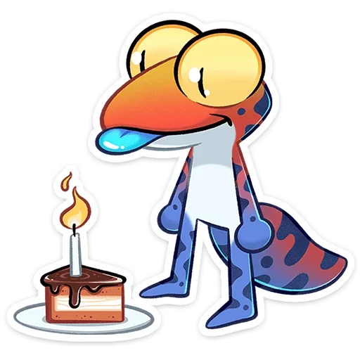 🍰 Стикер «Токи» для Telegram
