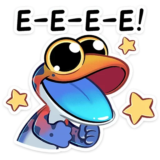 🤩 Стикер «Токи» для Telegram