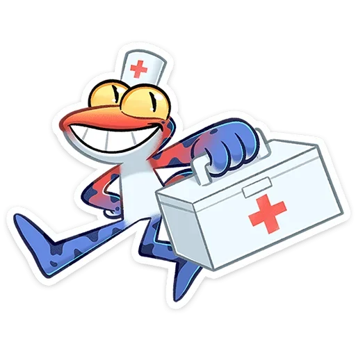 👨‍⚕️ Стикер «Токи» для Telegram