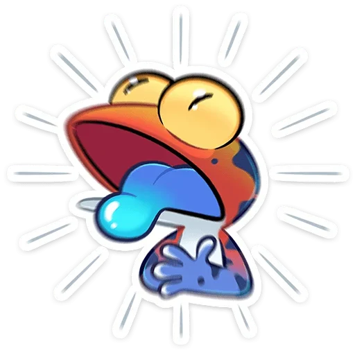 😨 Стикер «Токи» для Telegram