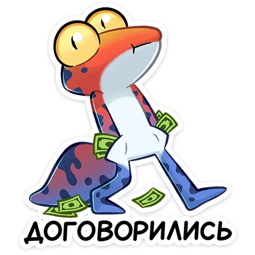 🤑 Стикер «Токи» для Telegram