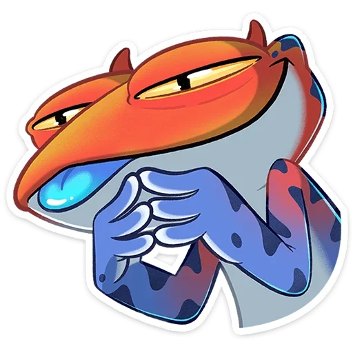 😈 Стикер «Токи» для Telegram