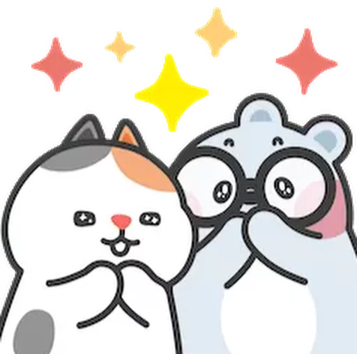 🙊 Стикер «Tonton friends» для Telegram