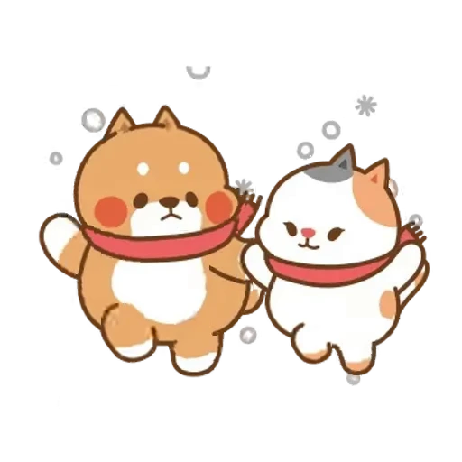 🧣 Стикер «TonTon Friends 3» для Telegram