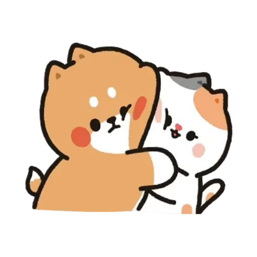 ❤️ Стикер «TonTon Friends 4» для Telegram