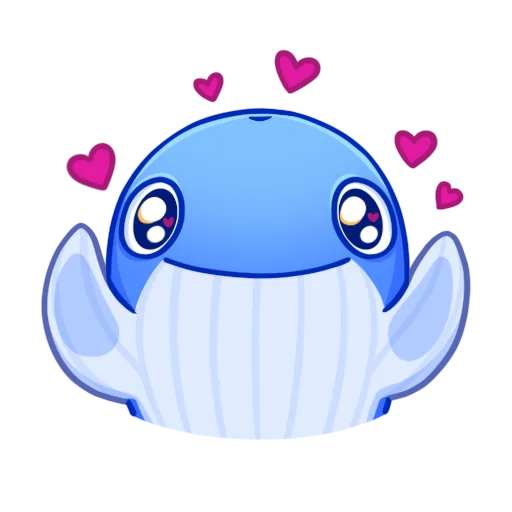 😍 Стикер «TON WHALE» для Telegram