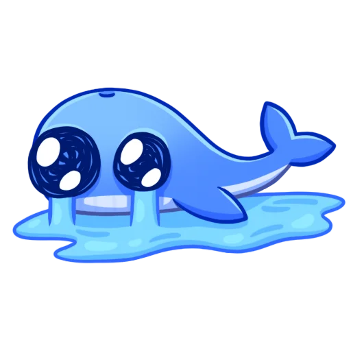 😭 Стикер «TON WHALE» для Telegram