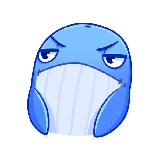 😐 Стикер «TON WHALE» для Telegram