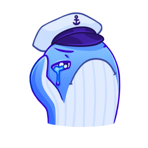 ☹️ Стикер «TON WHALE» для Telegram