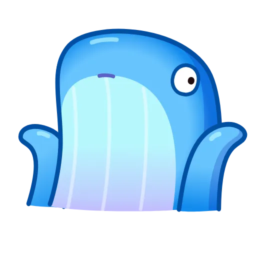 Стикерпак TON WHALES animated для Telegram