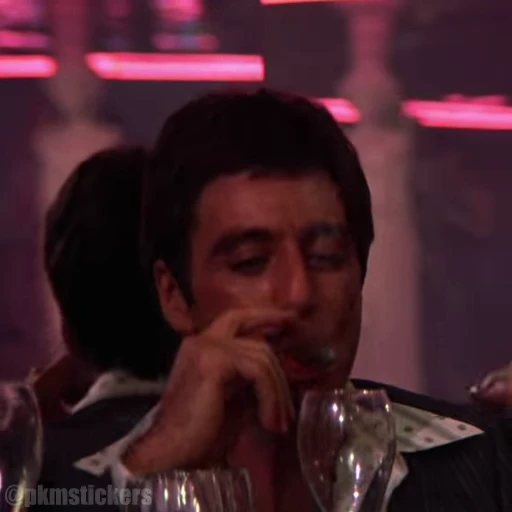 😄 Стикер «Tony Montana» для Telegram
