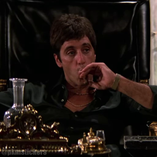 🤨 Стикер «Tony Montana» для Telegram