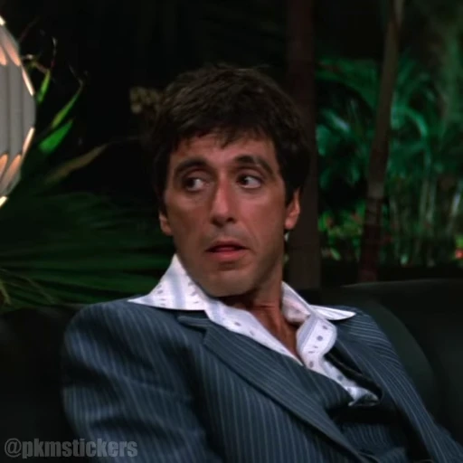 😓 Стикер «Tony Montana» для Telegram