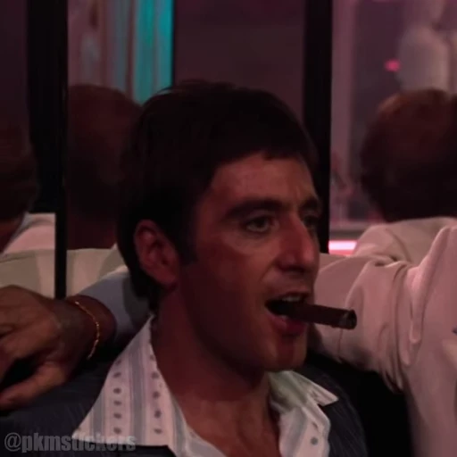😏 Стикер «Tony Montana» для Telegram