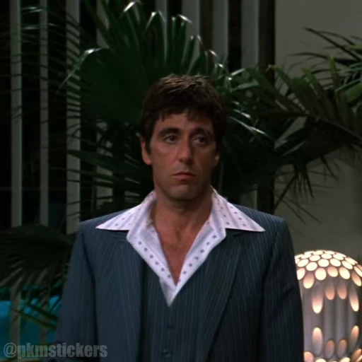 😐 Стикер «Tony Montana» для Telegram