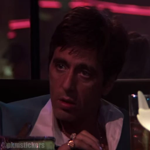 😕 Стикер «Tony Montana» для Telegram