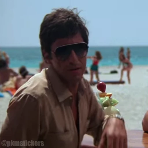 😓 Стикер «Tony Montana» для Telegram