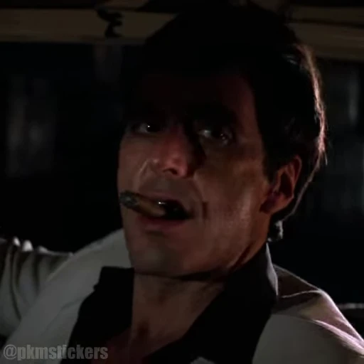 😒 Стикер «Tony Montana» для Telegram