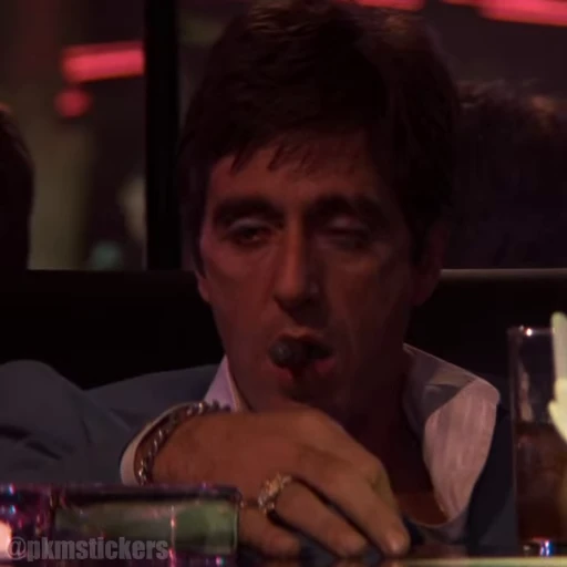 😒 Стикер «Tony Montana» для Telegram