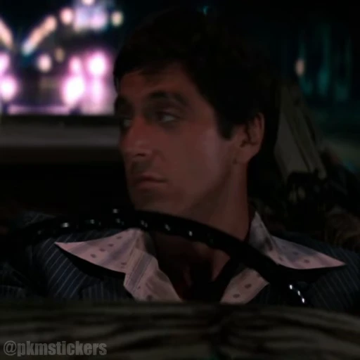 🙂‍↔️ Стикер «Tony Montana» для Telegram