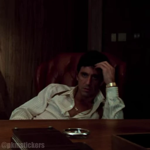 😕 Стикер «Tony Montana» для Telegram