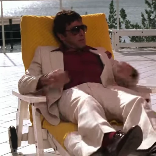 😪 Стикер «Tony Montana» для Telegram