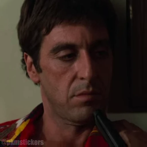 😒 Стикер «Tony Montana» для Telegram