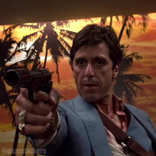 🔫 Стикер «Tony Montana» для Telegram