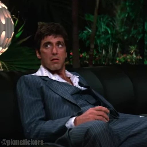 😯 Стикер «Tony Montana» для Telegram