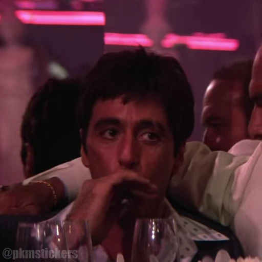 😥 Стикер «Tony Montana» для Telegram