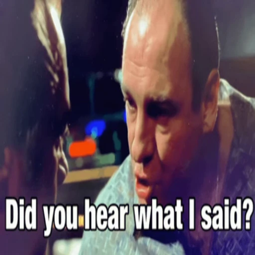 🫤 Стикер «The Sopranos» для Telegram