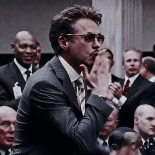 😘 Стикер «Tony Stark» для Telegram