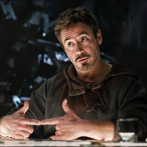 👉 Стикер «Tony Stark» для Telegram