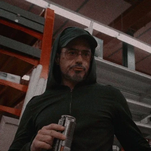 😑 Стикер «Tony Stark» для Telegram