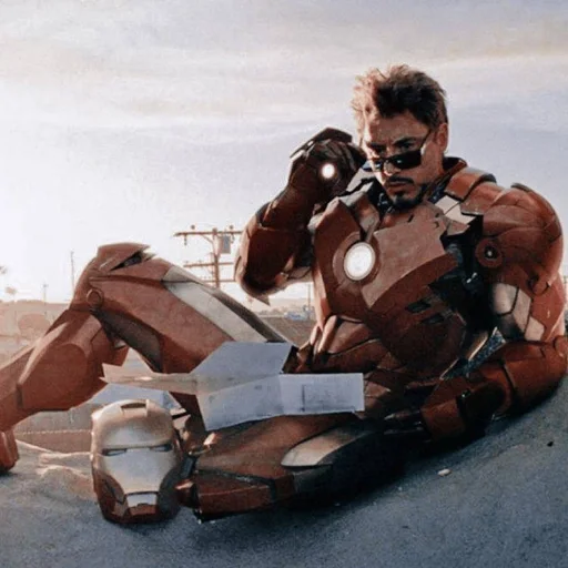 🤨 Стикер «Tony Stark» для Telegram