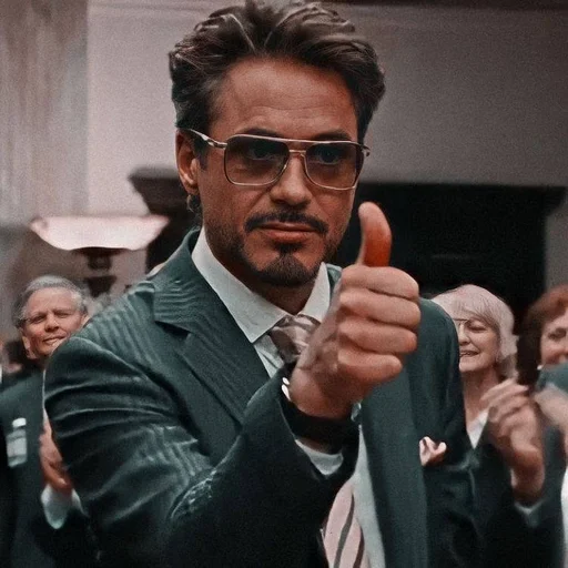 Стикерпак Tony Stark для Telegram
