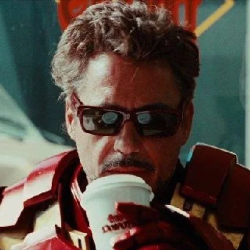 ☕️ Стикер «Tony Stark» для Telegram