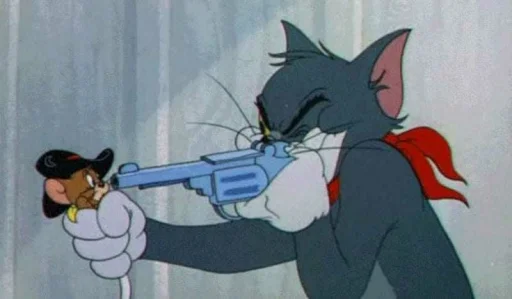 😵 Стикер «Tom & Jerry» для Telegram