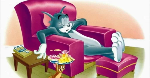 😴 Стикер «Tom & Jerry» для Telegram