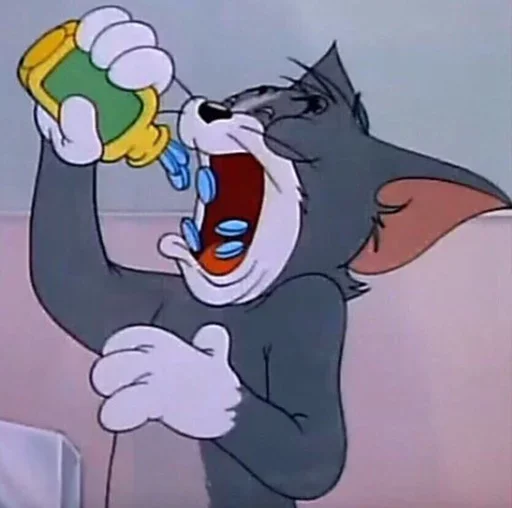 🤒 Стикер «Tom & Jerry» для Telegram