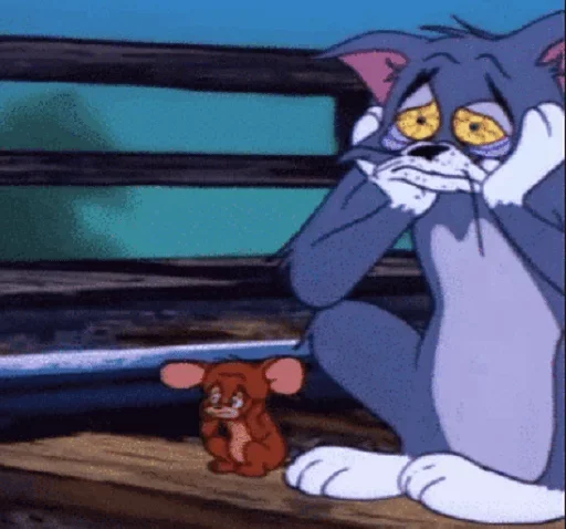 😪 Стикер «Tom & Jerry» для Telegram