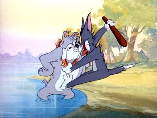 🤬 Стикер «Tom & Jerry» для Telegram