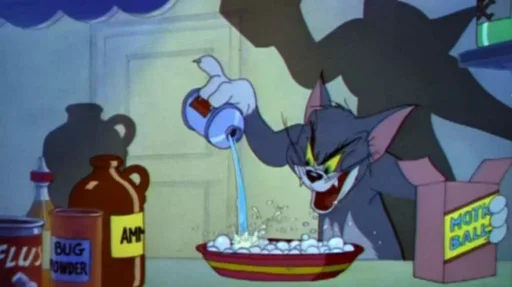 🦹 Стикер «Tom & Jerry» для Telegram