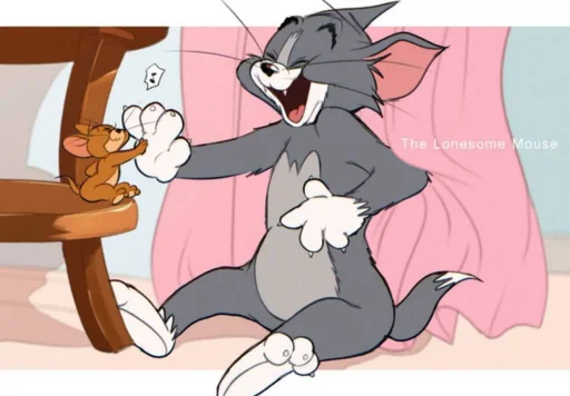 😃 Стикер «Tom & Jerry» для Telegram