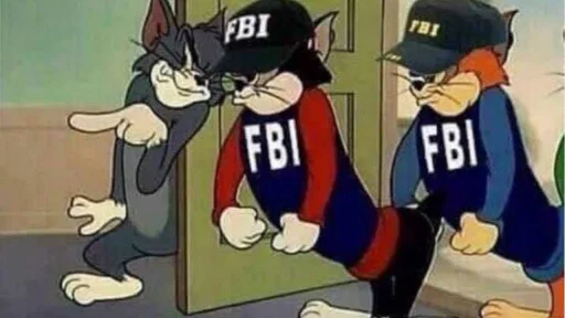 😠 Стикер «Tom & Jerry» для Telegram