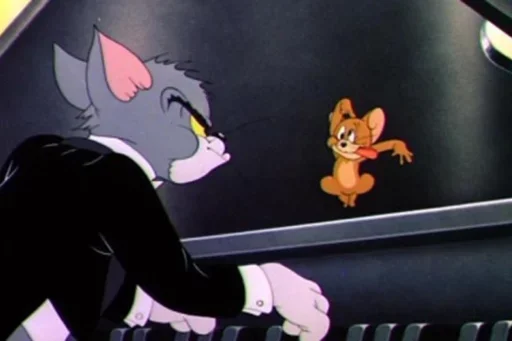 🤪 Стикер «Tom & Jerry» для Telegram